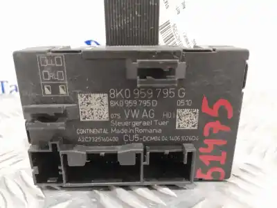 Second-hand car spare part electronic module for audi a4 avant (8k5) (2008) 2.0 16v tdi oem iam references 8k0959795g 8k0959795d a2c7325160400