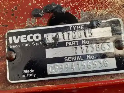 Pièce détachée automobile d'occasion essieu arrière pour iveco 35.10 2.8d références oem iam 7170306 r0417d015 7173863