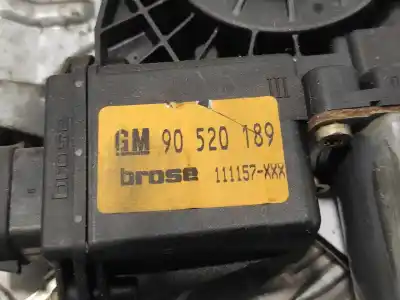 Second-hand car spare part driver left window regulator for opel corsa b 1.2 16v cat (x 12 xe / lw4) oem iam references 90520189  