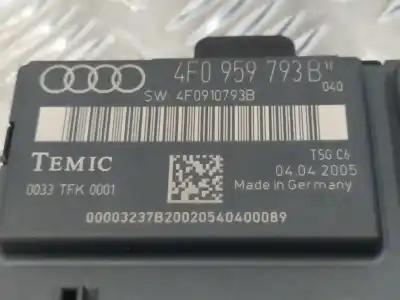 Second-hand car spare part electronic module for audi a6 berlina (4f2) 4.2 quattro oem iam references 4f0959793b 4f0910793b 