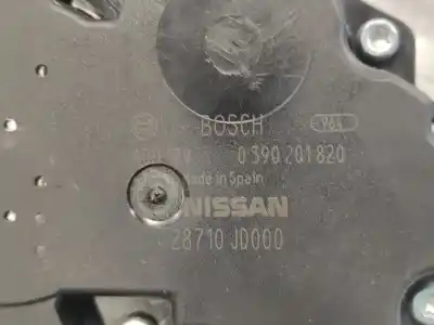 Second-hand car spare part rear windshield wiper motor for nissan qashqai / qashqai +2 i (j10, nj10, jj10e) 1.5 dci oem iam references 0390201820 28710jd000 