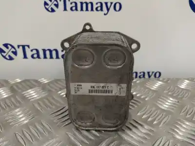 Second-hand car spare part engine oil cooler for audi a4 avant (8k5) (2008) 2.0 16v tdi oem iam references 03l117021c