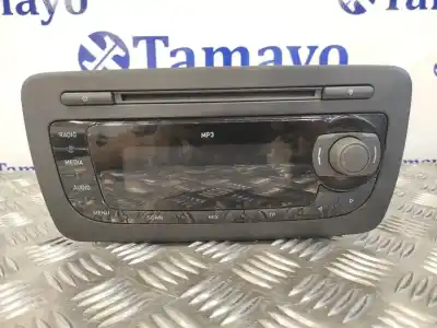Peça sobressalente para automóvel em segunda mão sistema de áudio / rádio cd por seat ibiza (6j5) 1.9 tdi referências oem iam w06j0035153