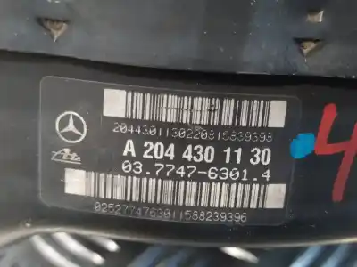 Recambio de automóvil de segunda mano de servofreno para mercedes clase c (w204) berlina 2.2 cdi cat referencias oem iam a2044301130 03774763014 