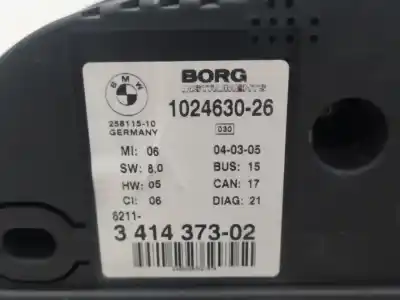 Peça sobressalente para automóvel em segunda mão quadrante por bmw x3 (e83) 3.0 turbodiesel referências oem iam 102463026 341437302 