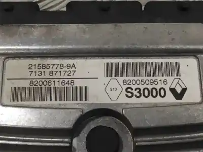 Second-hand car spare part ecu engine control for renault scénic ii (jm0/1_) 1.6 16v (jm1r) oem iam references 8200611648 215857789a 8200509516 Second-hand car spare part ecu engine control for renault scénic ii (jm0/1_) 1.6 16v (jm1r) oem iam references 8200611648 215857789a 8200509516