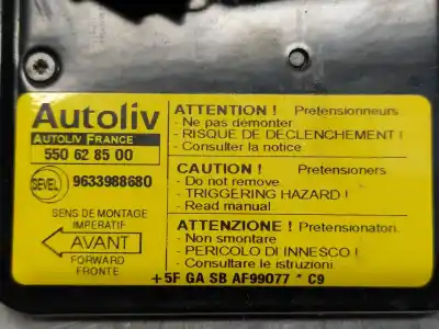 Peça sobressalente para automóvel em segunda mão sensor por citroen jumpy 1.9 turbodiesel referências oem iam 550628500 9633988680 