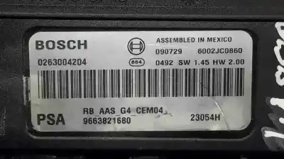 Pezzo di ricambio per auto di seconda mano modulo elettronico per citroen c4 picasso i monospace (ud_) 1.6 hdi riferimenti oem iam 0263004204 9663821680 