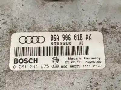 Peça sobressalente para automóvel em segunda mão centralina de motor uce por audi a3 (8l) 1.8 ambiente referências oem iam 0261204675 06a906018ak 26sa5156