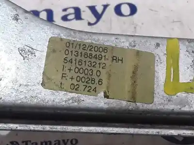 Second-hand car spare part passenger side right window regulator for opel corsa d enjoy oem iam references 541613212  