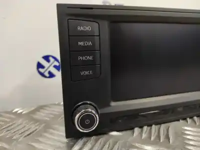 Second-hand car spare part gps navigation system for seat leon sc (5f5) 2.0 tdi oem iam references 5f0919603a 5f0919603a 