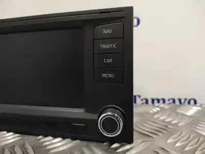 Second-hand car spare part gps navigation system for seat leon sc (5f5) 2.0 tdi oem iam references 5f0919603a 5f0919603a 