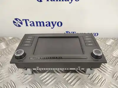 Second-hand car spare part gps navigation system for seat leon sc (5f5) 2.0 tdi oem iam references 5f0919603a 5f0919603a 
