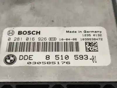 Second-hand car spare part ecu engine control for bmw x1 (e84) xdrive 23d oem iam references 0281016926 dde8510593 8510593