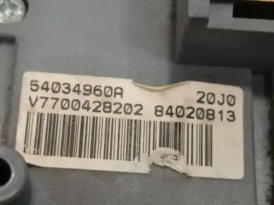 Peça sobressalente para automóvel em segunda mão comandos de alavanca por renault scenic rx4 (ja0) 1.9 dci diesel cat referências oem iam 54034960a v7700428202 