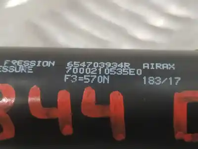 Автозапчасти б/у амортизатор капота за renault clio iv 1.5 dci diesel fap ссылки oem iam 654703934r  
