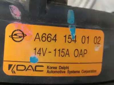 Автозапчасти б/у генератор за ssangyong actyon 2.0 td cat ссылки oem iam a6641540102  