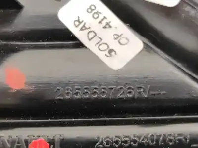 Second-hand car spare part left tailgate door light for renault captur 1.2 tce energy oem iam references 265555726r  