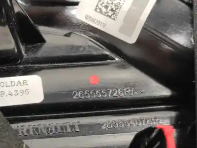 Second-hand car spare part left tailgate door light for renault captur 1.3 tce oem iam references 265555726r  