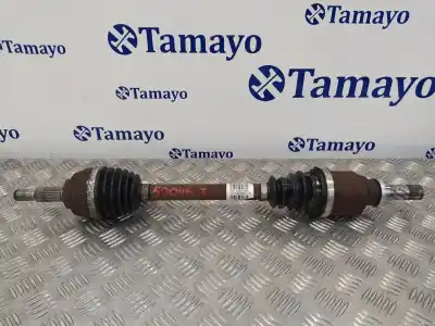 Peça sobressalente para automóvel em segunda mão transmissão dianteira esquerda por renault clio iii 1.5 dci diesel referências oem iam 8200499585