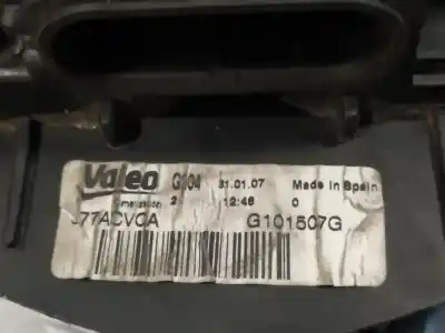 Peça sobressalente para automóvel em segunda mão motor de sofagem por renault modus 1.4 16v referências oem iam g101507g j77acvca 