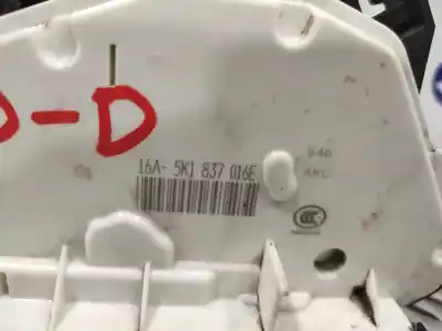 Автозапчасти б/у замок передней правой двери за seat leon (5f1) 1.6 tdi ссылки oem iam 5k1837016e  