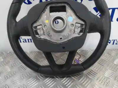 Second-hand car spare part steering wheel for seat leon (5f1) 1.6 tdi oem iam references 5f0419091l 5f0919719b 