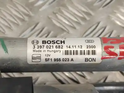 Second-hand car spare part front windshield wiper motor for seat leon (5f1) 1.6 tdi oem iam references 1397220650 5f1955119 1137328674