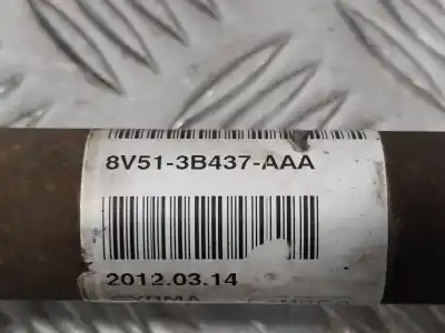 Second-hand car spare part front left transmission for ford fiesta (cb1) 1.4 tdci cat oem iam references 8v513b437aaa  