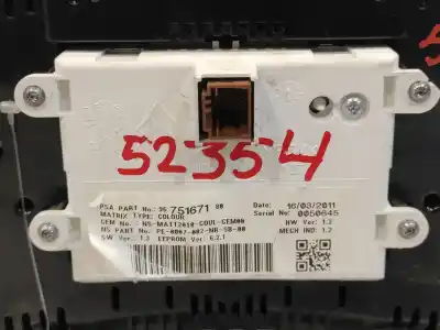 Автозапчасти б/у приборная доска за citroen ds4 2.0 hdi fap ссылки oem iam 96767159xt a2c53435383 