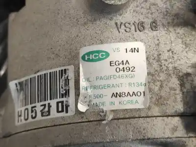 Second-hand car spare part air conditioning compressor for kia pro cee´d (ed) 1.6 oem iam references an8aa01  