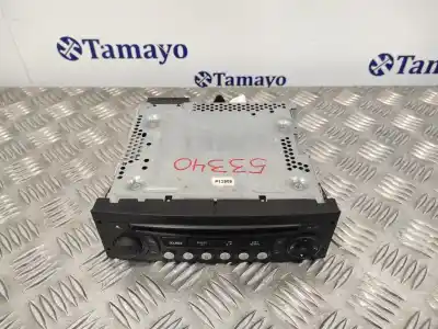 Second-hand car spare part audio system / radio cd for peugeot 207 1.4 hdi oem iam references 96766518xt a2c53424337 