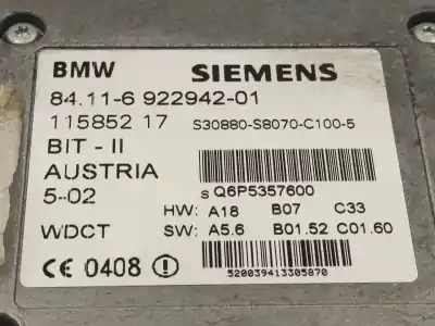 Second-hand car spare part electronic module for bmw serie 5 touring (e39) * oem iam references 8411692294201  