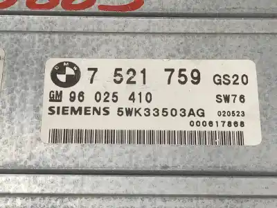 Second-hand car spare part automatic gearbox control unit for bmw serie 5 touring (e39) * oem iam references 7521759 96025410 5wk33503ag
