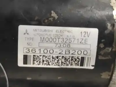 Peça sobressalente para automóvel em segunda mão motor de arranque por kia cee´d 1.4 cat referências oem iam 361002b200  