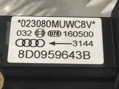 Peça sobressalente para automóvel em segunda mão sensor por audi a4 avant (b5) 1.9 tdi quattro referências oem iam 8d095964  