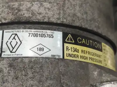 Автозапчастина б/у компресор кондиционера для renault scenic (ja..) 1.9 dci authentique посилання на oem iam 7700105765 1135309 