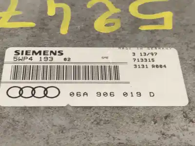 Автозапчастина б/у ебу контролер двигуна для audi a3 (8l) 1.6 ambiente посилання на oem iam 5wp419302 06a906019d 