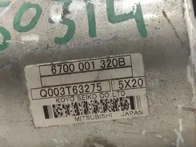 Автозапчастина б/у рульмова рейка для peugeot 207/207+ (wa_, wc_) 1.6 16v посилання на oem iam 6700001320b q003t63275 6820000090