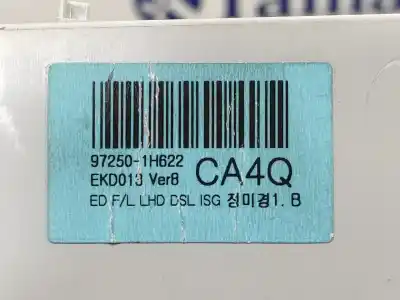 Second-hand car spare part climate control for kia cee´d 1.6 crdi cat oem iam references 972501h622  