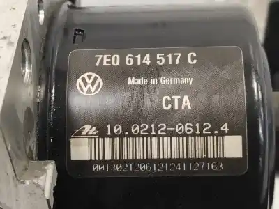 Second-hand car spare part abs for volkswagen t5 transporter (7e) 2.0 tdi cat (cfca) oem iam references 7e0614517c 10021206124 7e0907379g