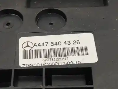 Gebrauchtes Autoersatzteil relais sicherungskasten multifunktionsrelais zum mercedes-benz vito tourer (447) 2.1 cdi cat oem-iam-referenzen a4475404326  
