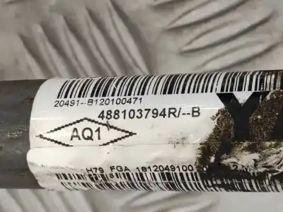 Pezzo di ricambio per auto di seconda mano cremagliera per dacia duster 1.5 dci diesel fap cat 110 cv / 81 kw riferimenti oem iam 490012993r  