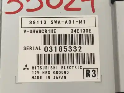 Автозапчастина б/у електронний модуль для honda cr-v iii (re_) 2.2 i-dtec 4wd (re6) посилання на oem iam 39113swaa01 ohw8cr1he 34e130e