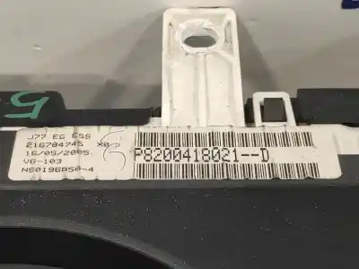 Second-hand car spare part dashboard for renault modus 1.4 16v oem iam references p8200418021d 216784745 