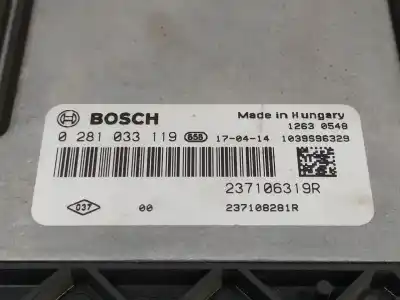 Автозапчасти б/у блок управления двигателем за renault clio iv (bh_) 1.5 dci 90 ссылки oem iam 0281033119 237106319r 237108281r