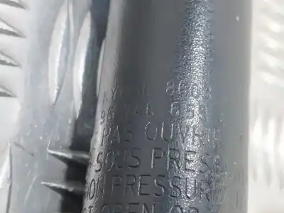 Peça sobressalente para automóvel em segunda mão amortecedor traseiro esquerdo por citroen c-elysee (dd_) 1.6 bluehdi 100 referências oem iam 9674665580  