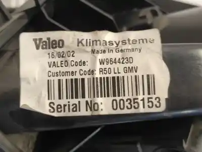 Peça sobressalente para automóvel em segunda mão motor de sofagem por mini mini (r50,r53) one referências oem iam w964423d r50llgmv 