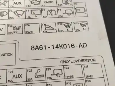 Автозапчастина б/у бардачок для ford fiesta vi (cb1, ccn) 1.25 посилання на oem iam 8a61a06010 8a61a06010ahw 
