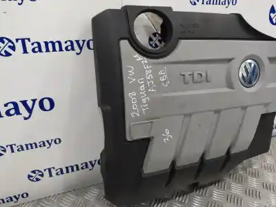 Second-hand car spare part engine cover for volkswagen tiguan (5n1) motor 2.0 ltr. - 103 kw tdi oem iam references 03l103925 03l103925c 03l103925d